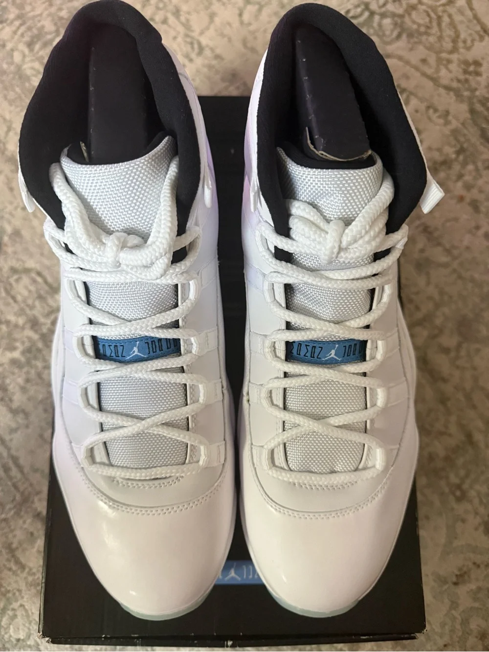 Jordan 11 Retro Legend Blue High-Top Sneakers